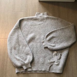 Miss Selfridge Grey Sweater - Sz 4 Worn Once